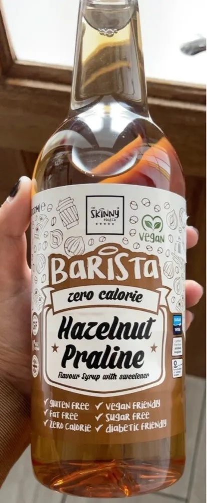 Hazelnut Praline Syrup