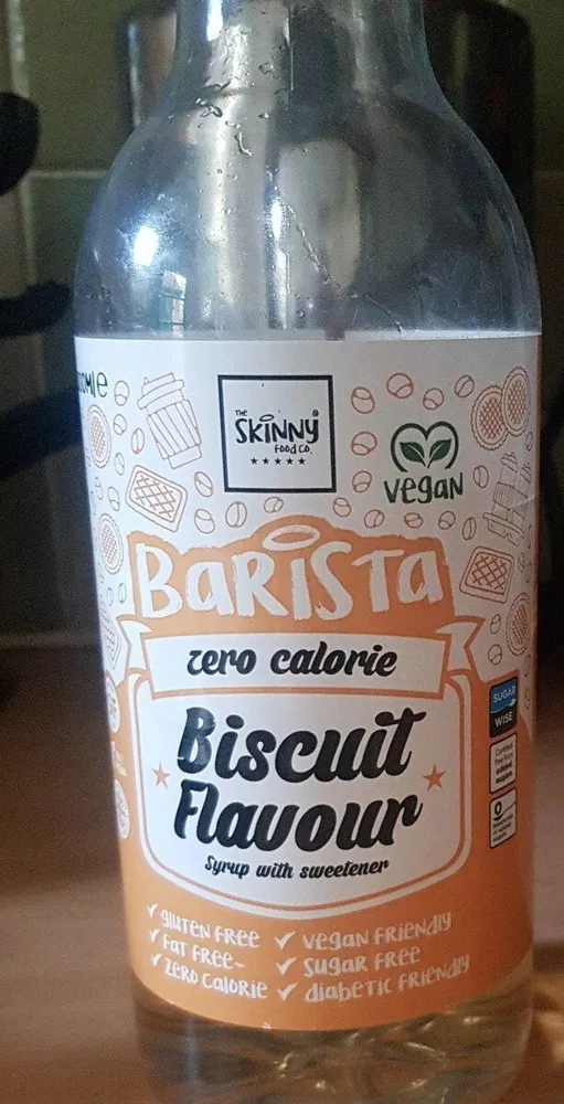 barista biscuit flavour syrup
