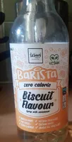 barista biscuit flavour syrup
