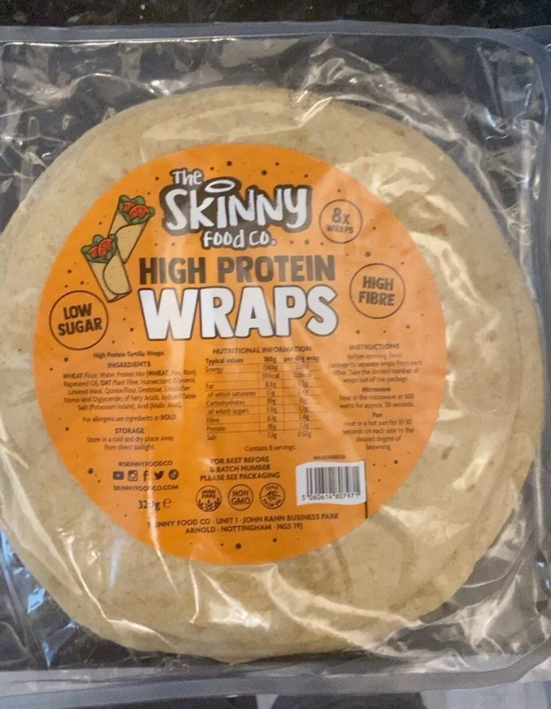 High Protein Wraps