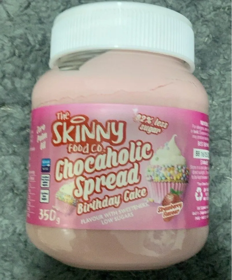 Chocaholic spread birthday cake
