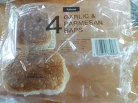 4 Garlic & Parmesan Baps
