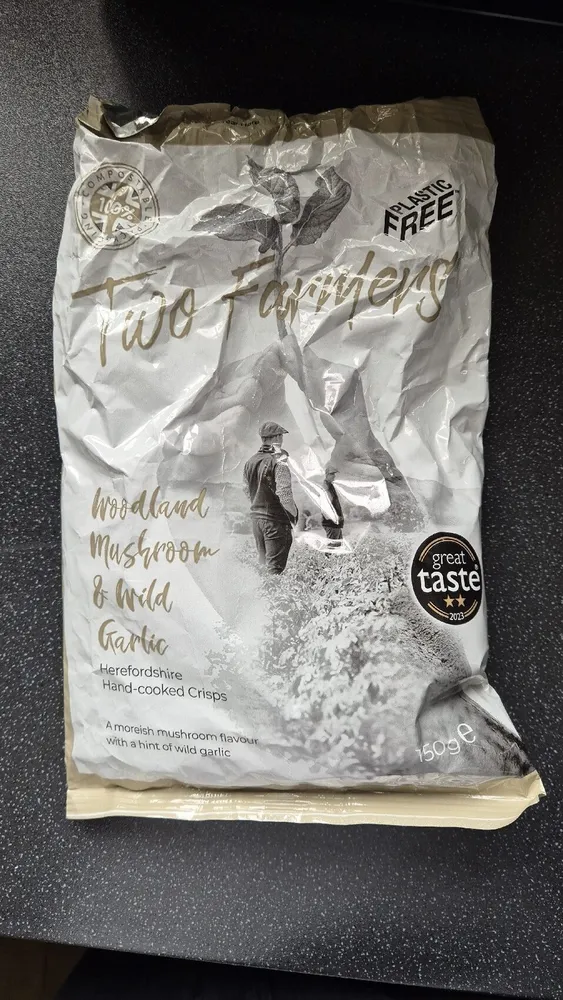 Mushroom And Garlic Crisps
