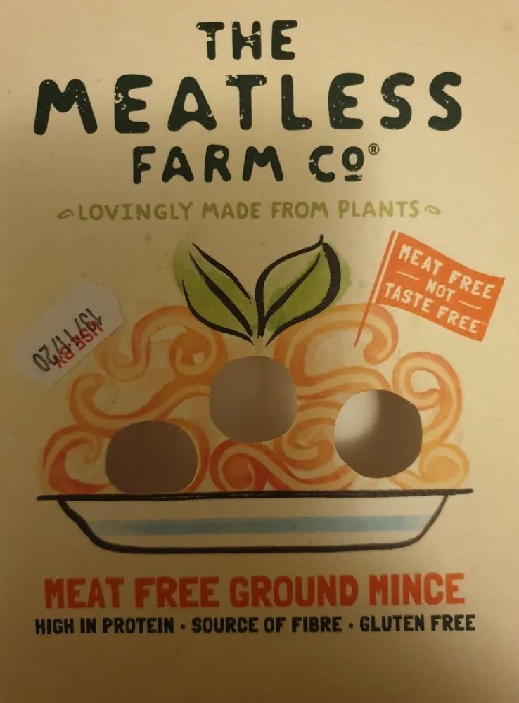 Meat free ground mince
