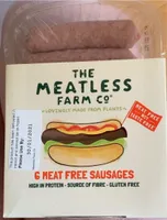 Meat free sausages