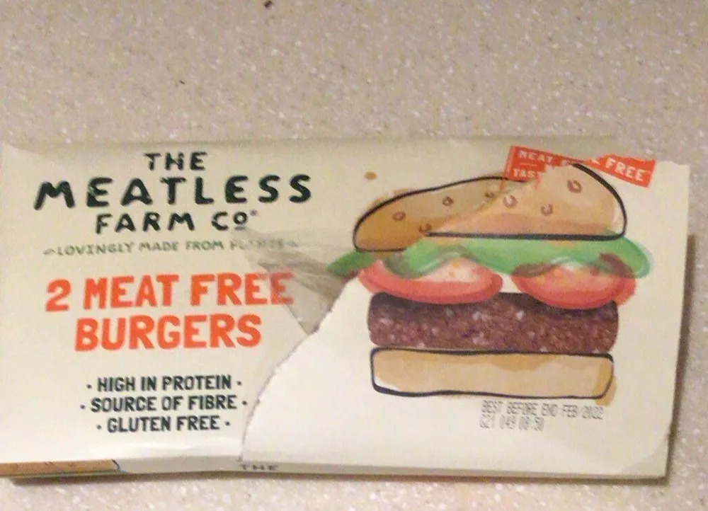 Meat free burgers