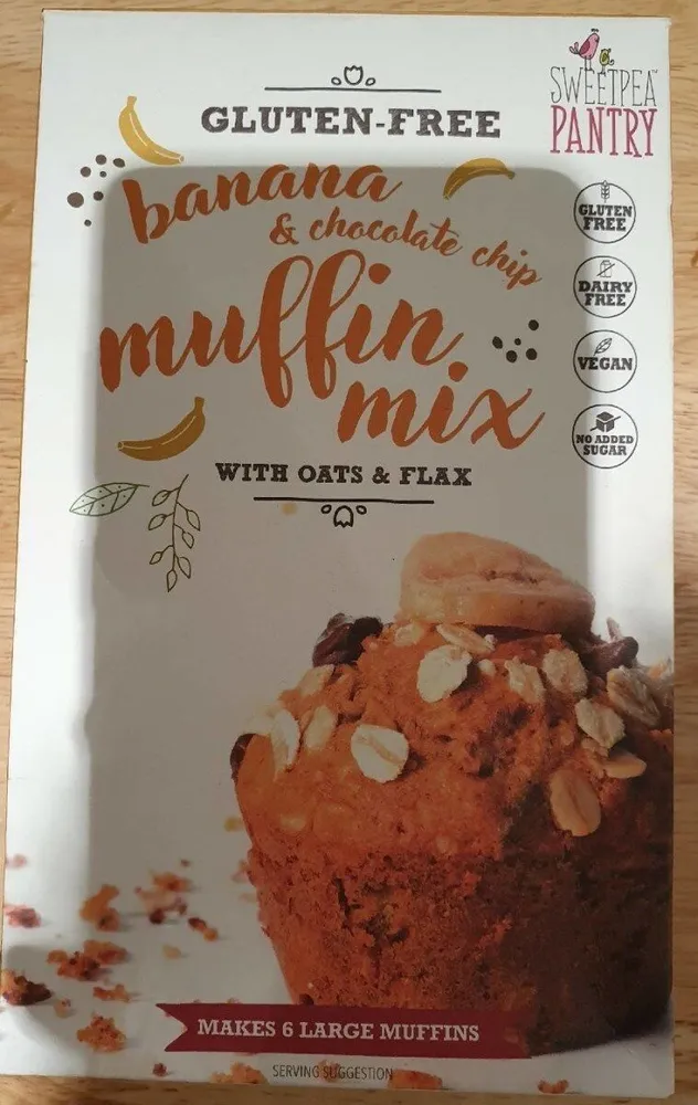 Banana & Chocolate chip muffin mix