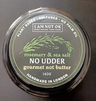 No udder rosemary and salt