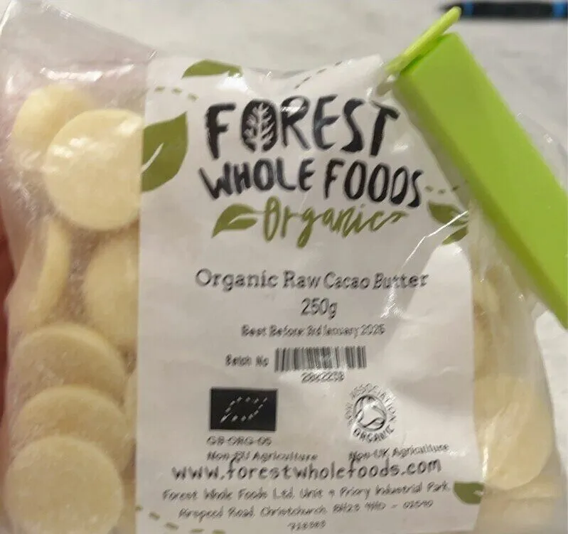 Organic Raw Cacao Butter