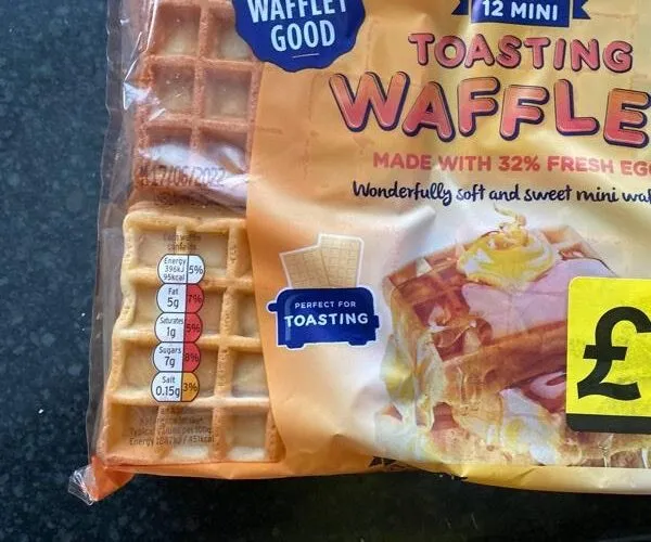 Toasting waffles