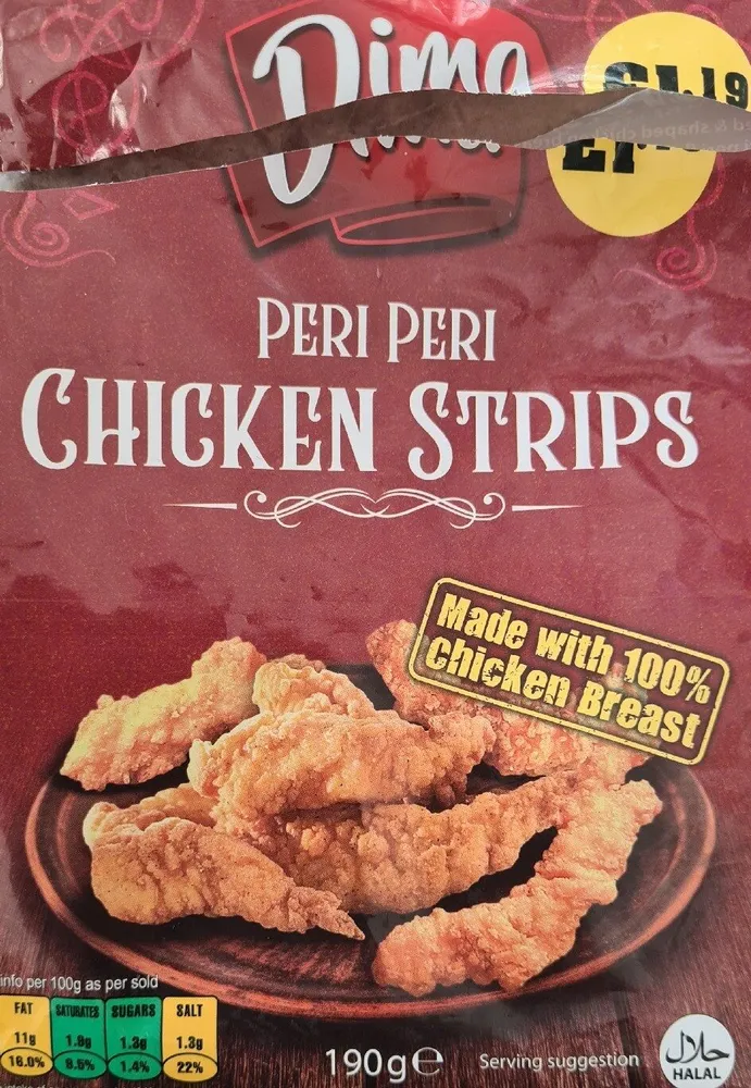 Peri Peri Chicken Strips