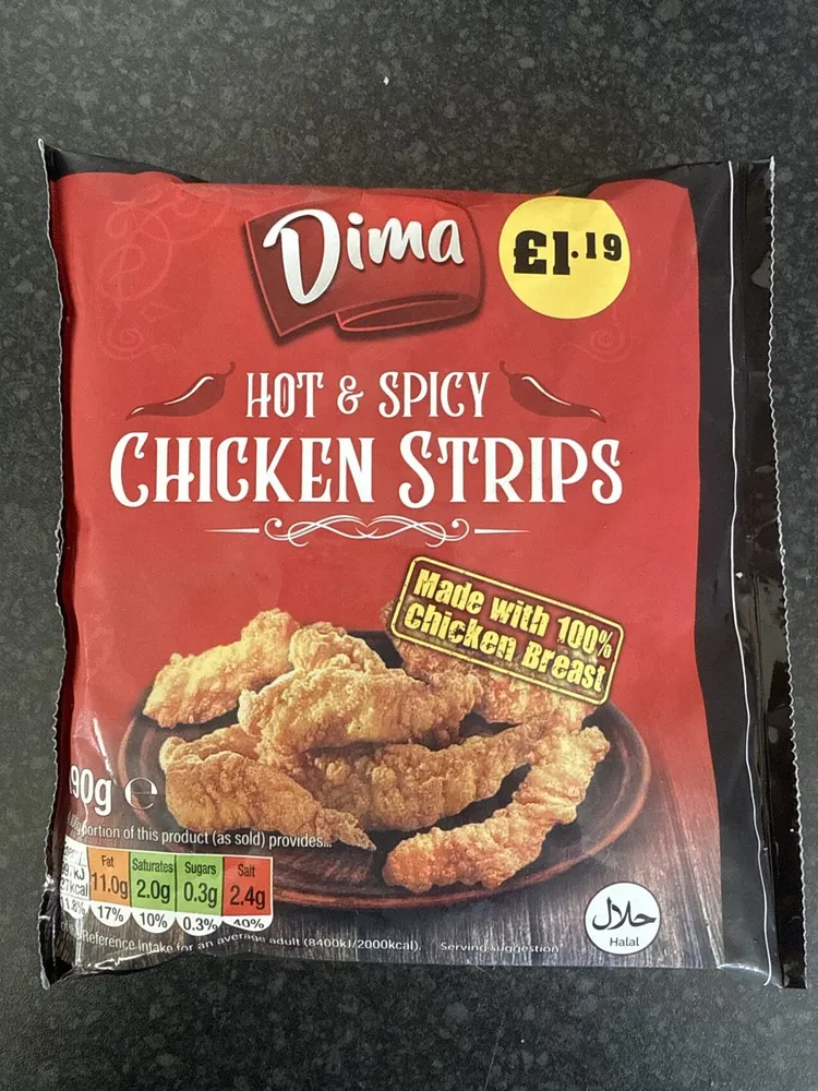 Hot & Spicy Chicken Strips