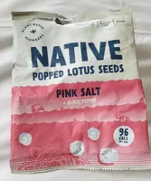 Popped Lotus Seeds Pink Salt + Black Pepper