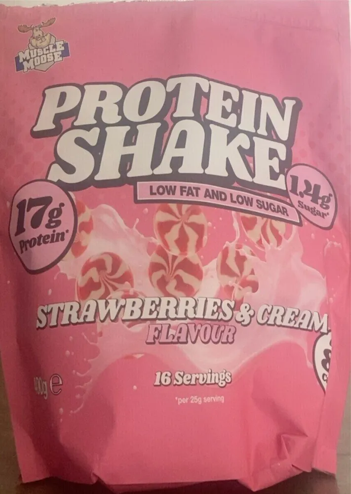 Protein Shake - Strawberries and Cream