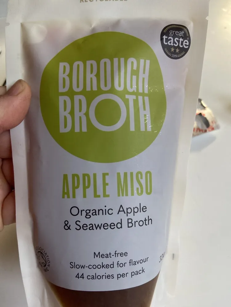 Borough Broth Apple Miso Organic Apple and Seaweed Broth