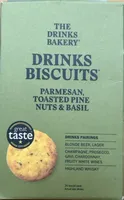 Drinks Biscuit - Parmesan, Toasted Pine Nuts & Basil