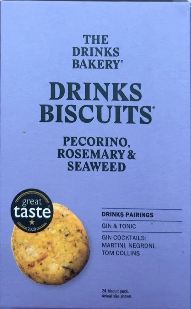 Drinks Biscuits - Pecorino, Rosemary & Seaweed