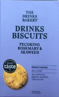 Drinks Biscuits - Pecorino, Rosemary & Seaweed