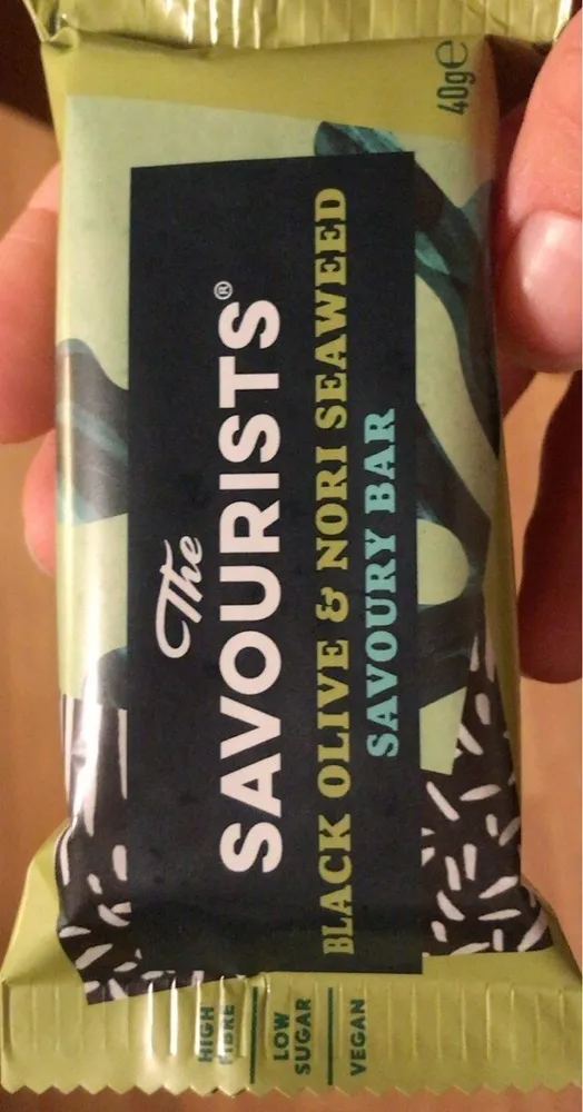 Black olive &nori seaweed