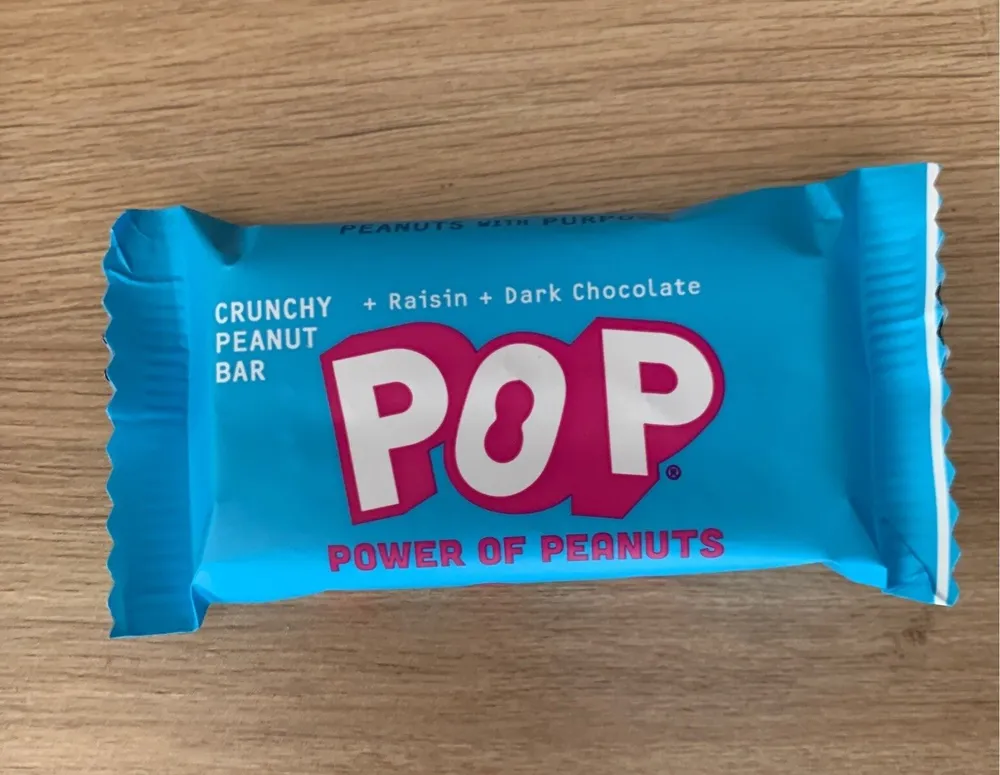 Crunchy peanut bar