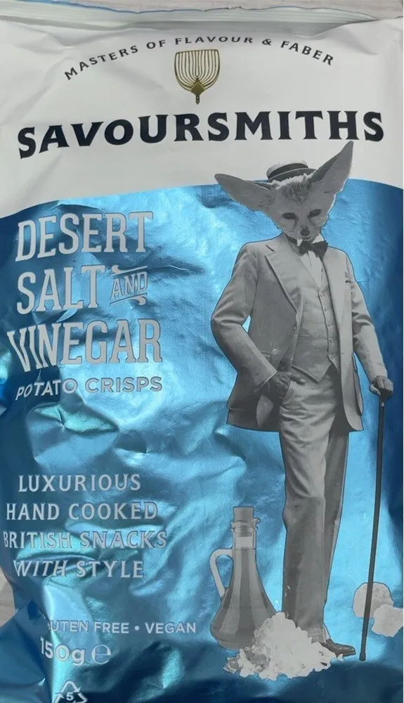 Desert salt and vinegars chips imp