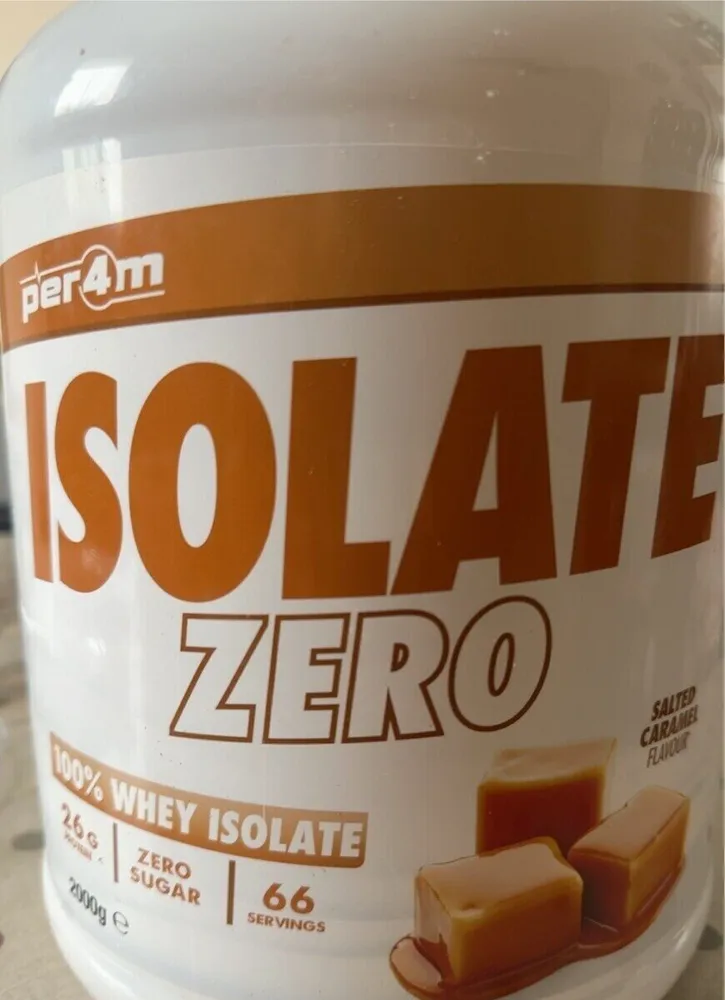 Per4m Isolate Zero Salted Caramel