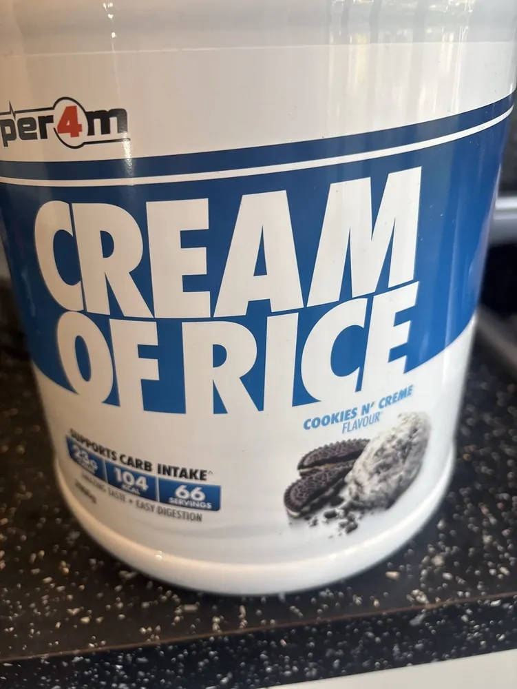 cookies n cream - cream of rice