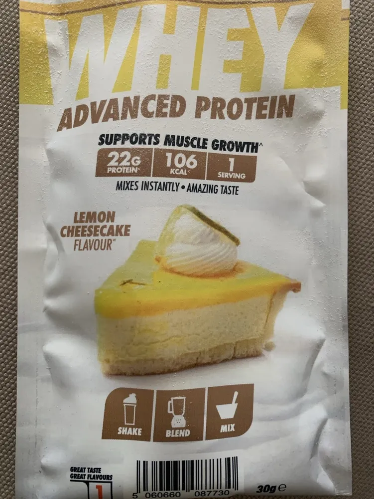 Advanced Whey Protein - Lemon Cheesecake