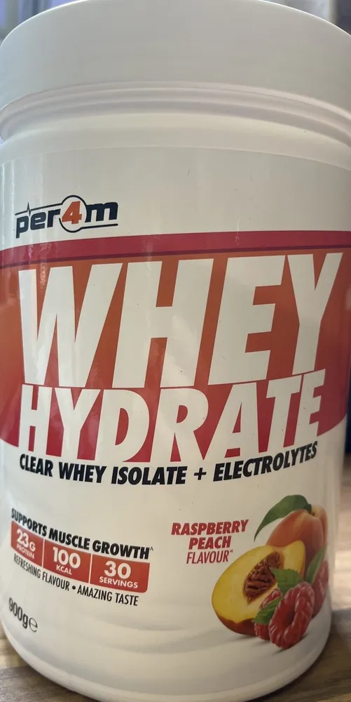Per4m Whey Hydrate Raspberry Peach