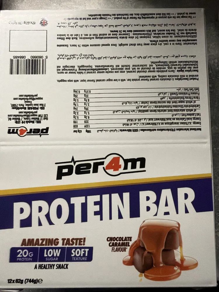 Chocolate Caramel Protein Bar
