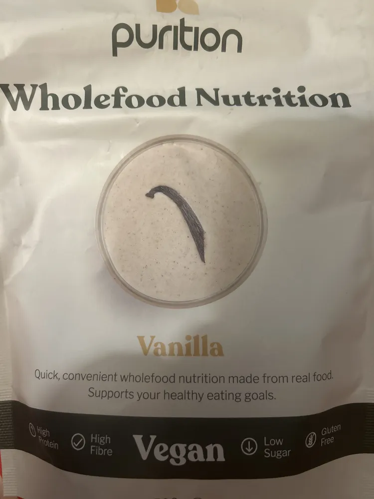 Purition vegan vanilla