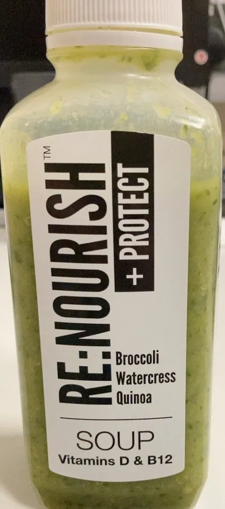 Re:nourish - broccoli, watercress, quinoa