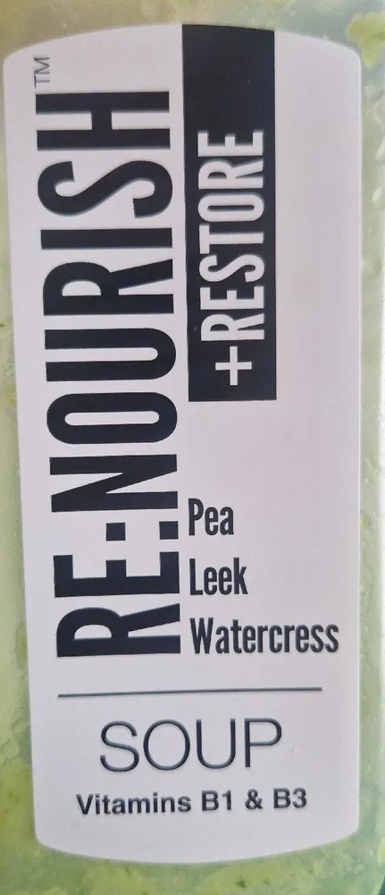 Pea Leek Watercress Soup