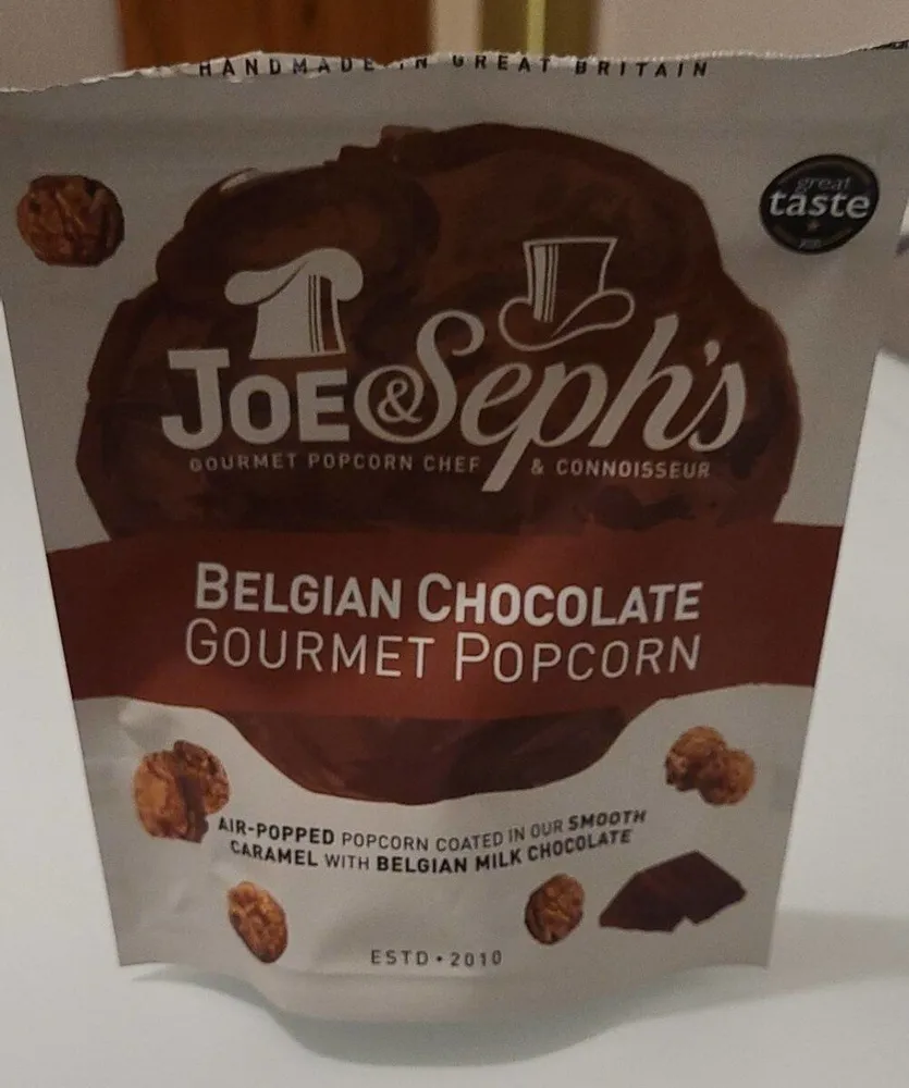 Belgian chocolate popcorn