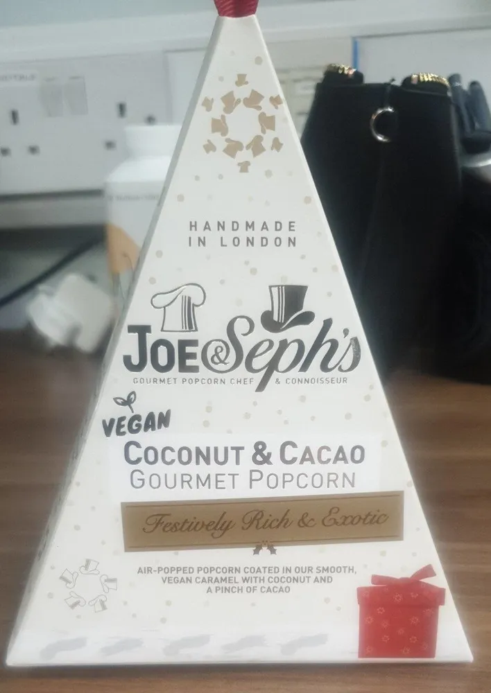 Coconut and Cacao gourmet popcorn