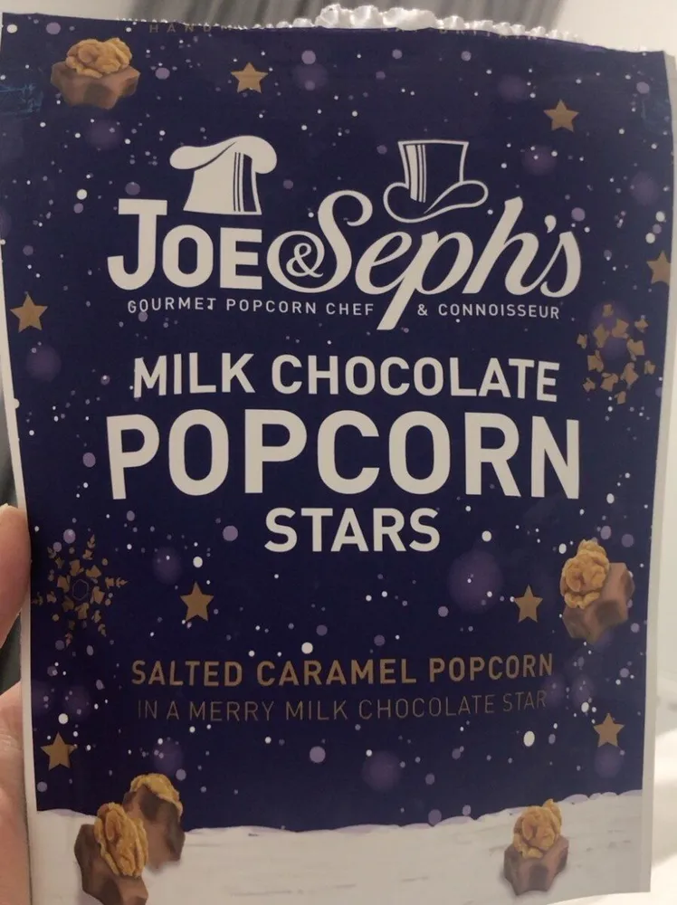 Milk Chocolate Popcorn Stars