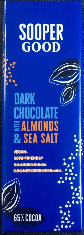 Dark Chocolate with Almonds & Sea Salt