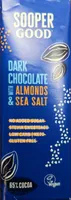 Dark chocolate with almonds and sea salt