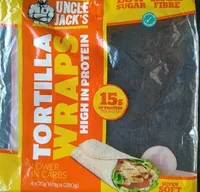 Tortilla wraps high in protein