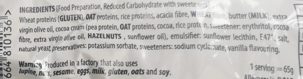 Protein croissant