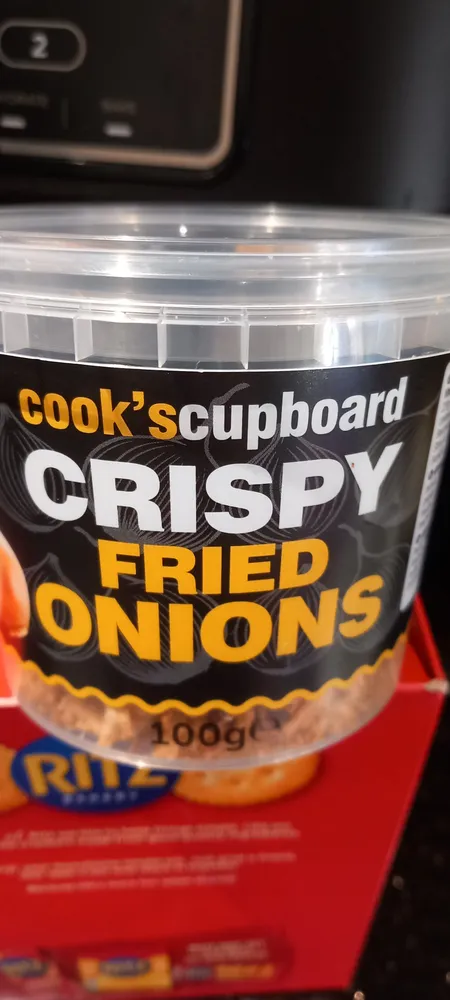 cook'scupboard CRISPY FRIED ONIONS 100ge