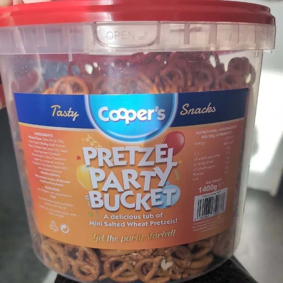 Pretzel Party Bucket
