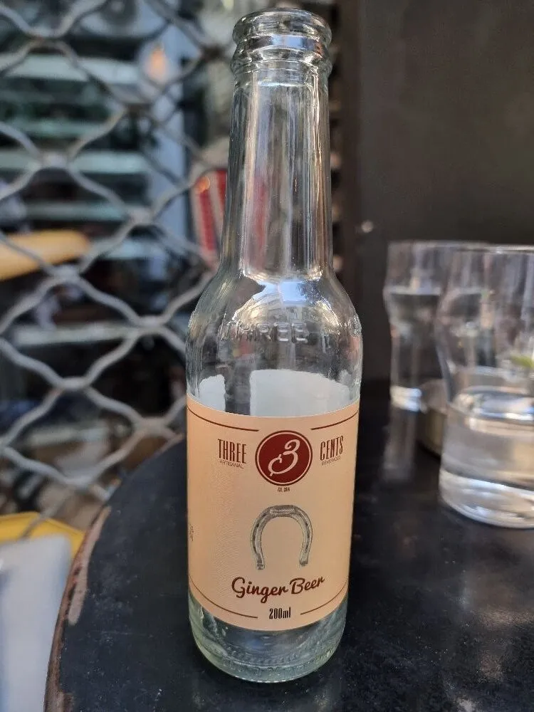 3 cents Ginger Beer