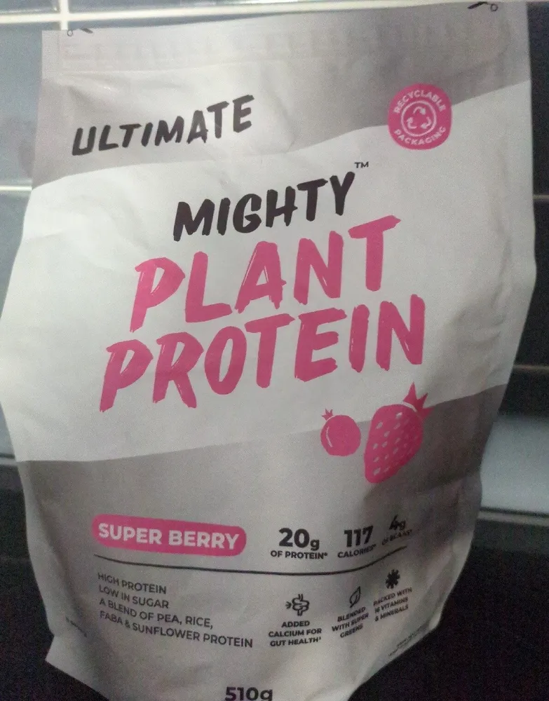 Mighty human vegan protein superberry