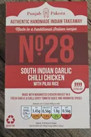 South Indian Garlic Chilli Chicken With Pilau Rice