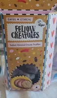 Fellow creatures salted almond cream truffles