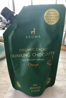 Drinking chocolate, Organic Cacao, Orange