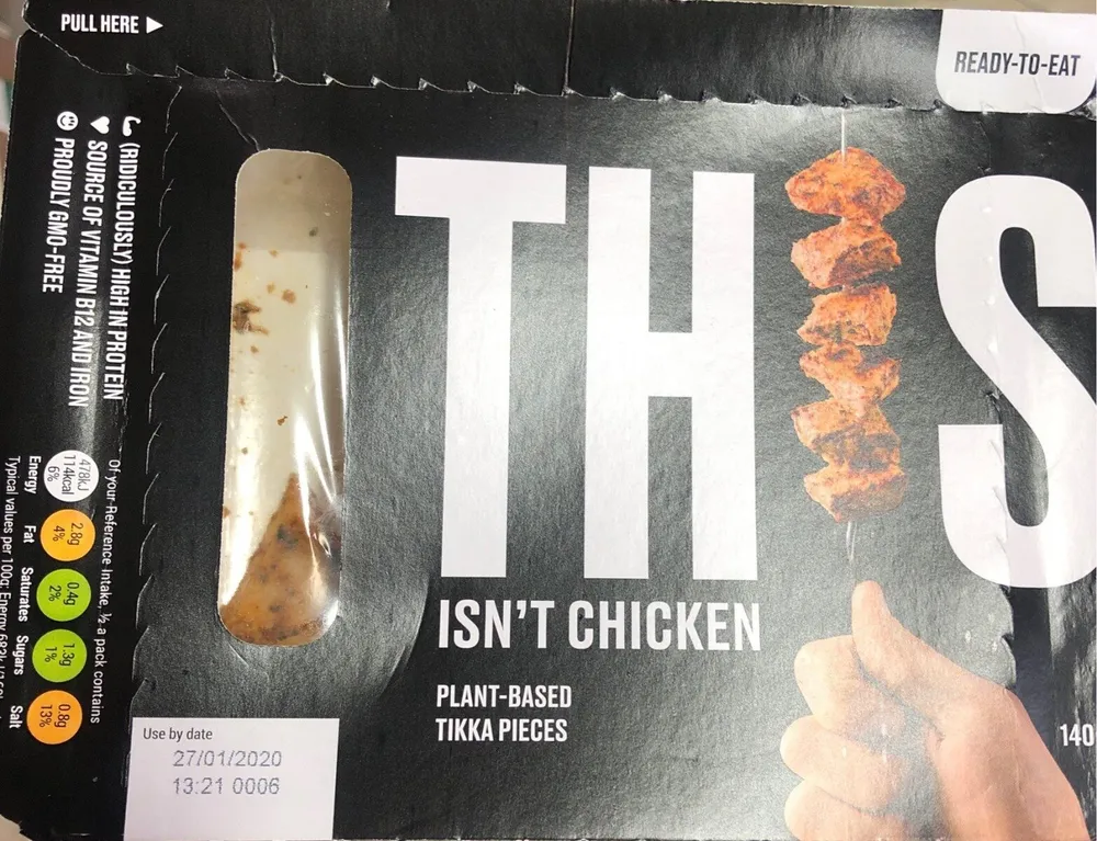 THIS Isn’t Chicken Plant-based Tikka Pieces