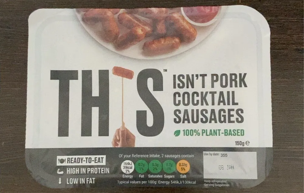 This Isn’t Pork Cocktail Sausages