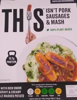 This isn't pork sausage and mash